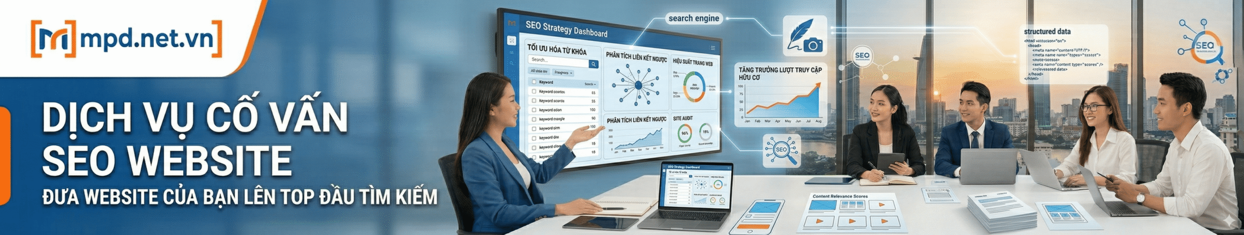 Baner Dịch vụ cố vấn seo MPD