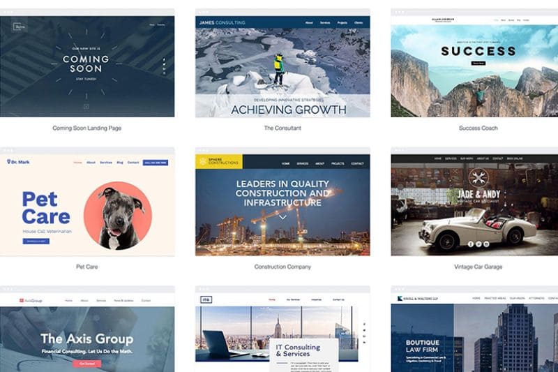 Lợi ích khi sử dụng giao diện website có sẵn
